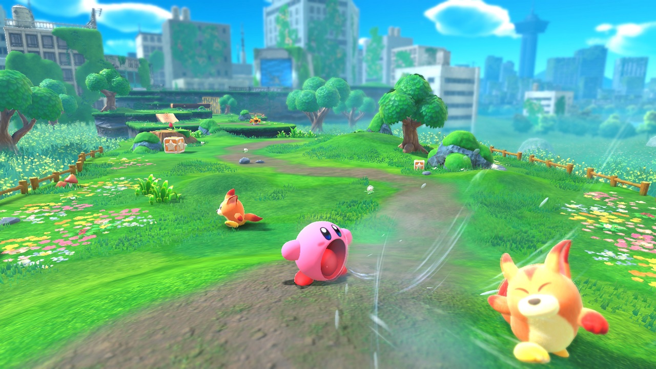 Kirby and the Forgotten Land launching March 25