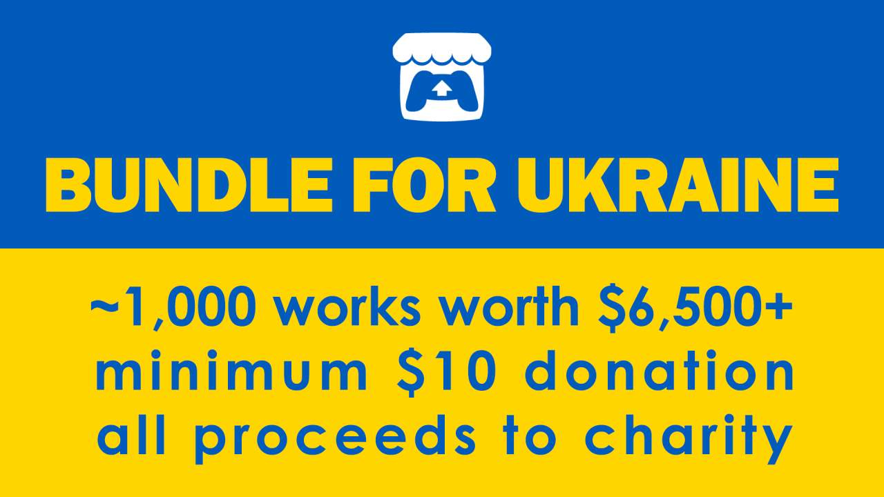 Bundle for Ukraine includes nearly 1,000 games for $10 charity donation