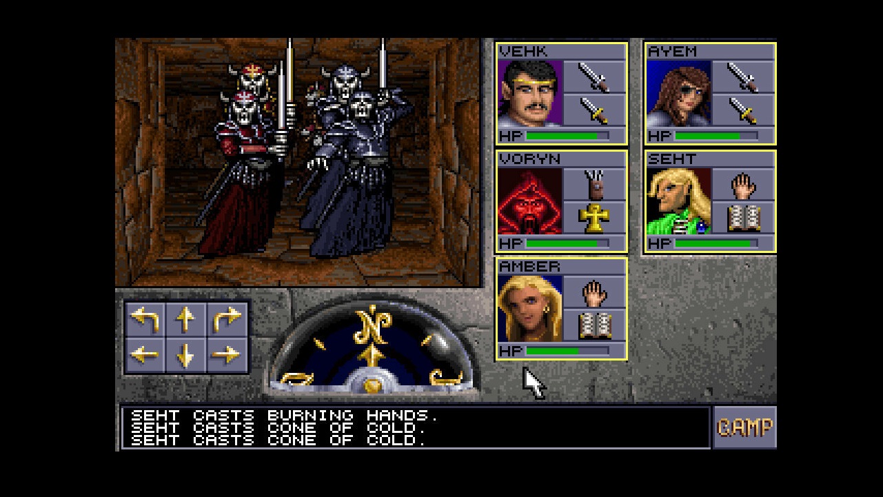 Classic D&D Gold Box RPGs coming to Steam