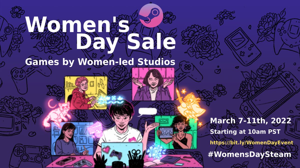 Women’s Day Steam Sale features games by women-led studios