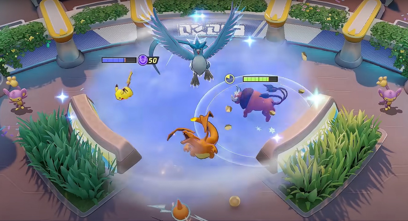 Catch and transform into wild Pokémon during Pokémon Unite Catch ‘Em Battles