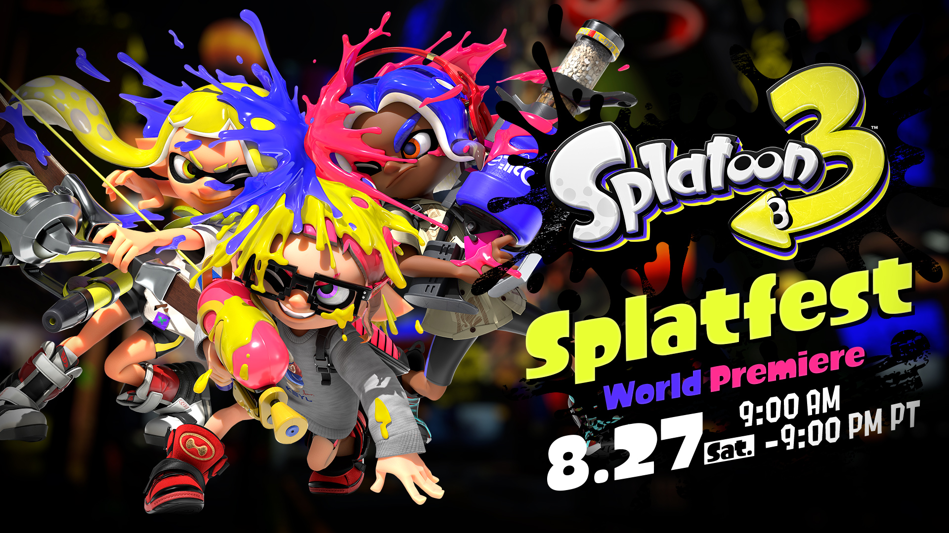 Splatoon 3 Direct details all three game modes; demo coming this month