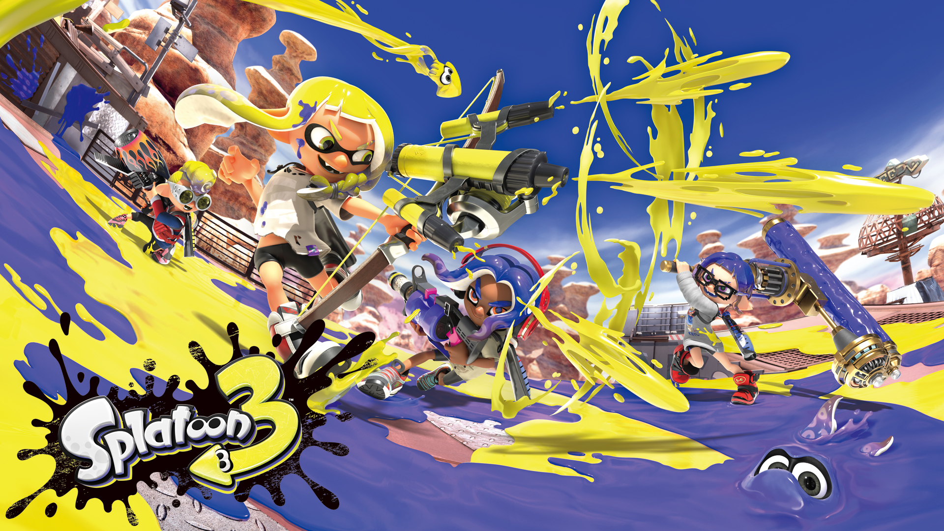 Ready, Set, Ink: Splatoon 3 out now on Switch