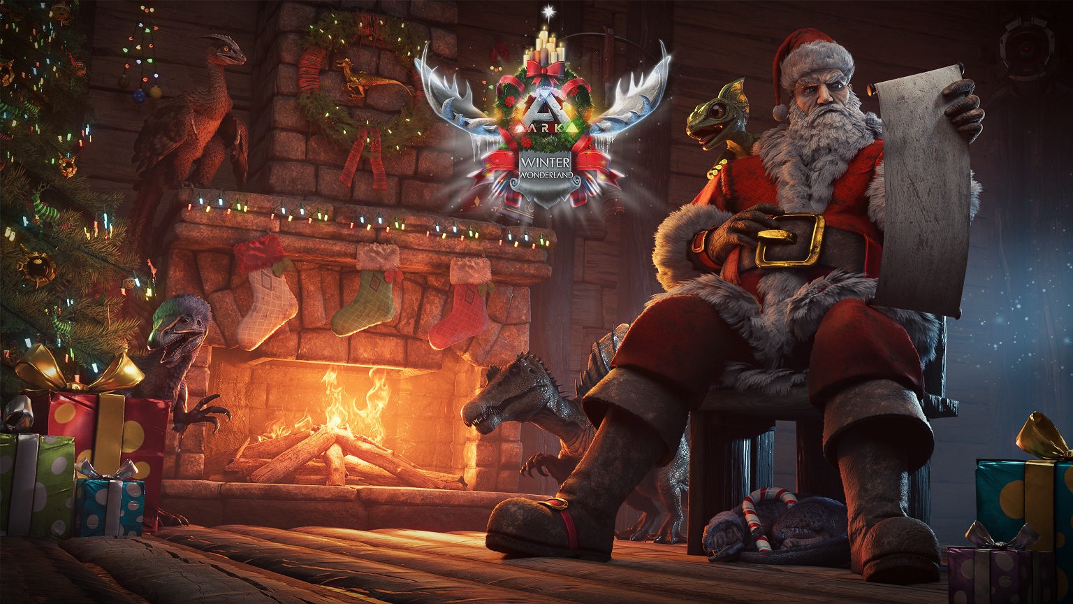 Raptor Claus and Survival of the Fittest returns in Ark Winter Wonderland 2022