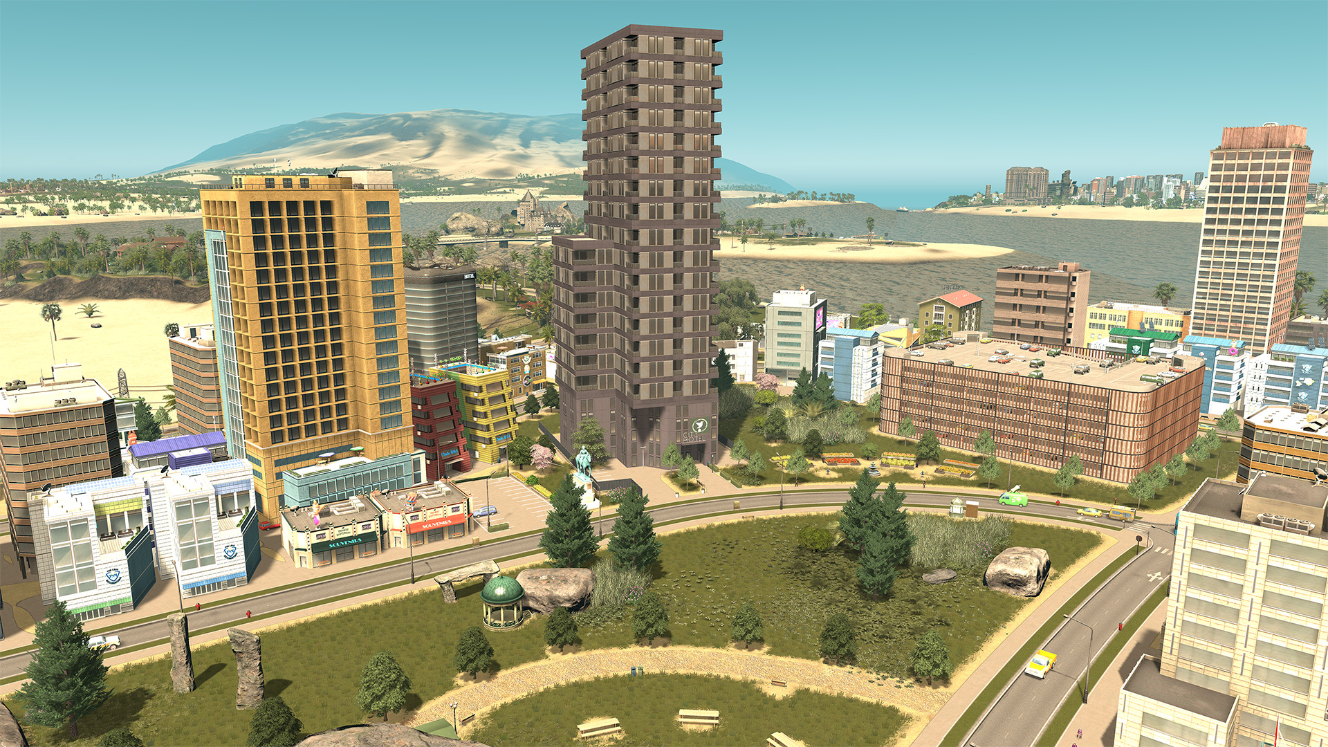 Hotels & Retreats is the final expansion for Cities: Skylines