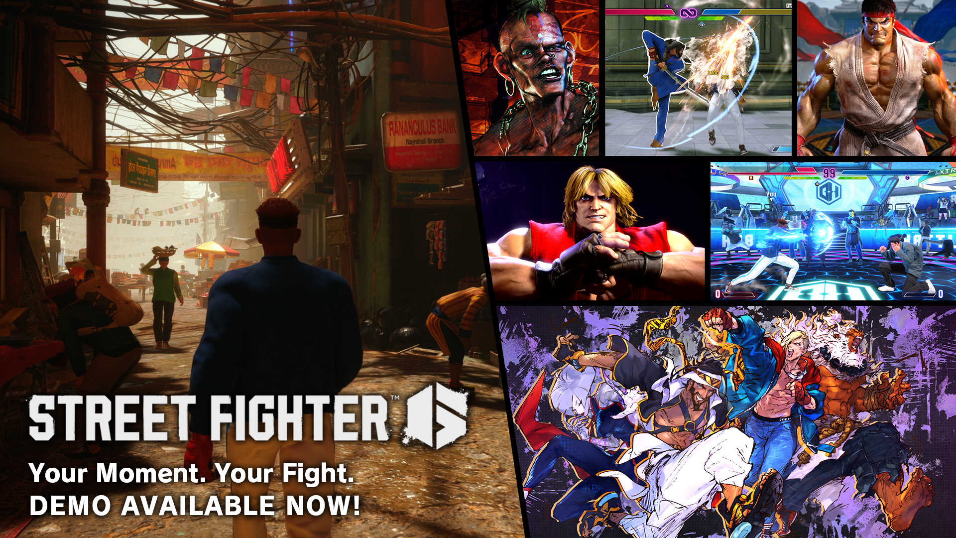 Street Fighter 6 demo entering the ring this week