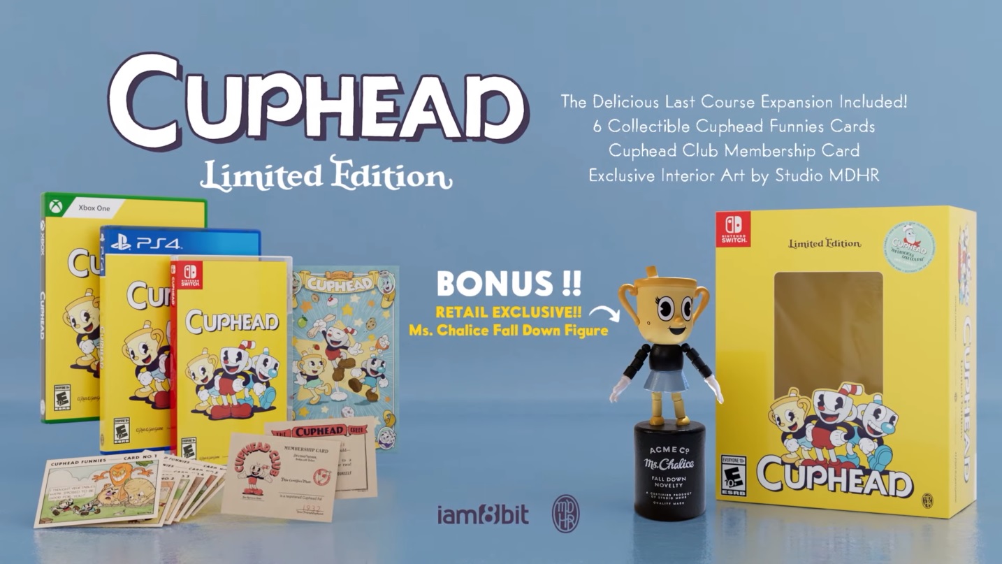 New Cuphead Limited Edition includes Ms. Chalice figurine