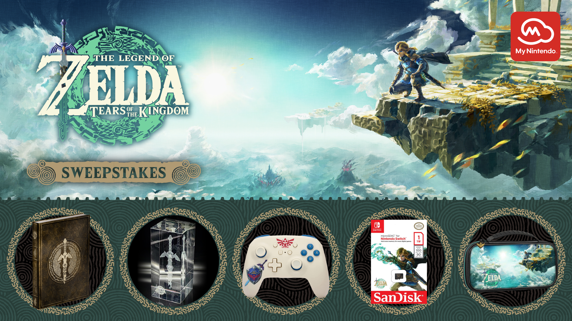 Enter to win Zelda: Tears of the Kingdom prizes in Nintendo sweepstakes