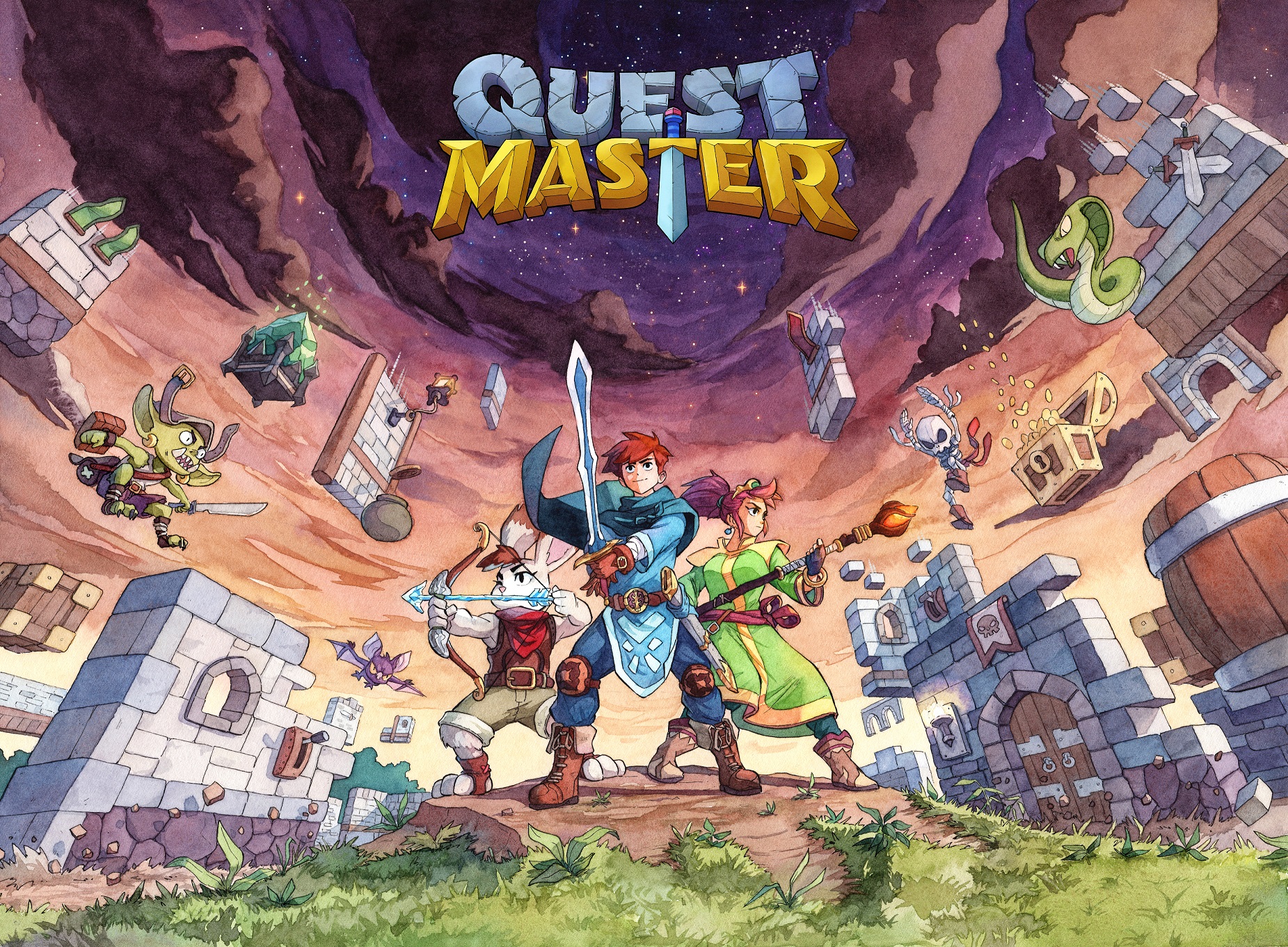 Build your own classic Zelda-like dungeons with Quest Master