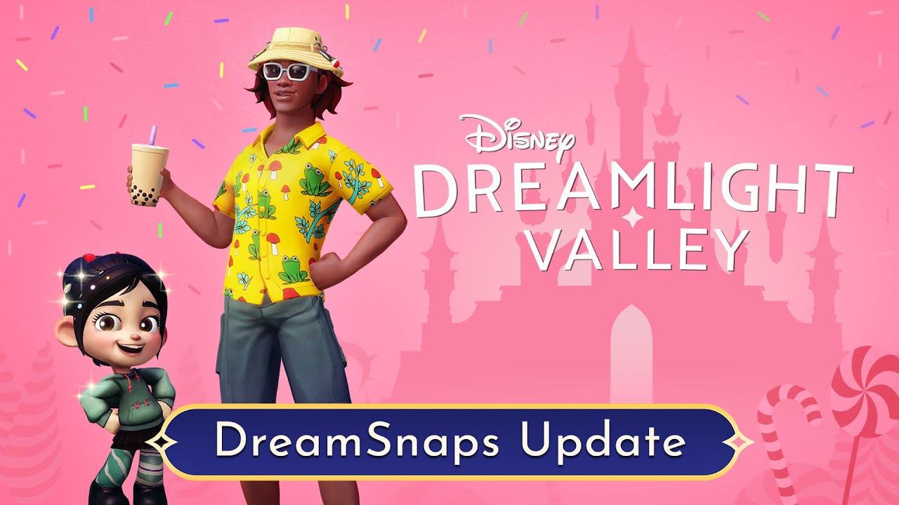 Disney Dreamlight Valley’s Vanellope adds competitive challenges called DreamSnaps