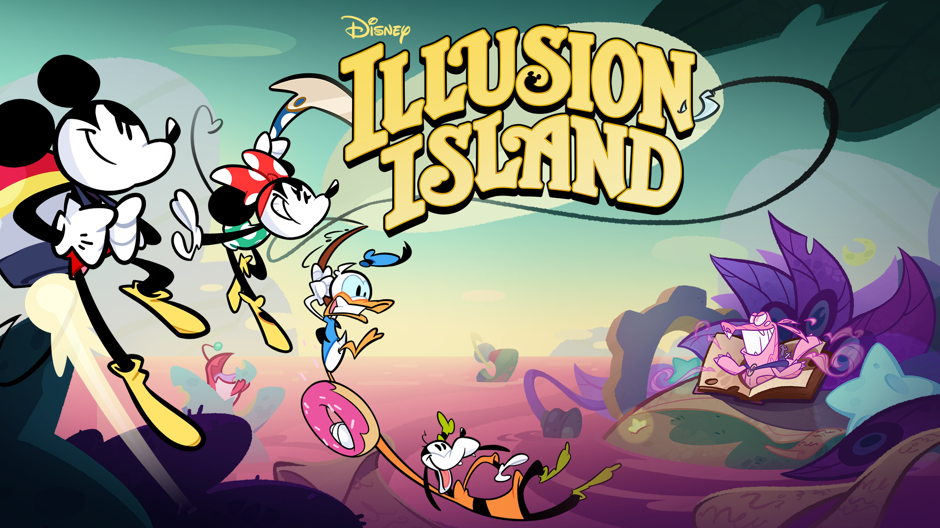 Explore a mysterious island with Mickey and friends in Disney Illusion Island