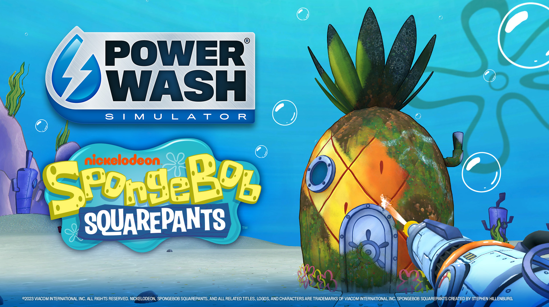 Now you can clean Spongebob’s pineapple house in PowerWash Simulator