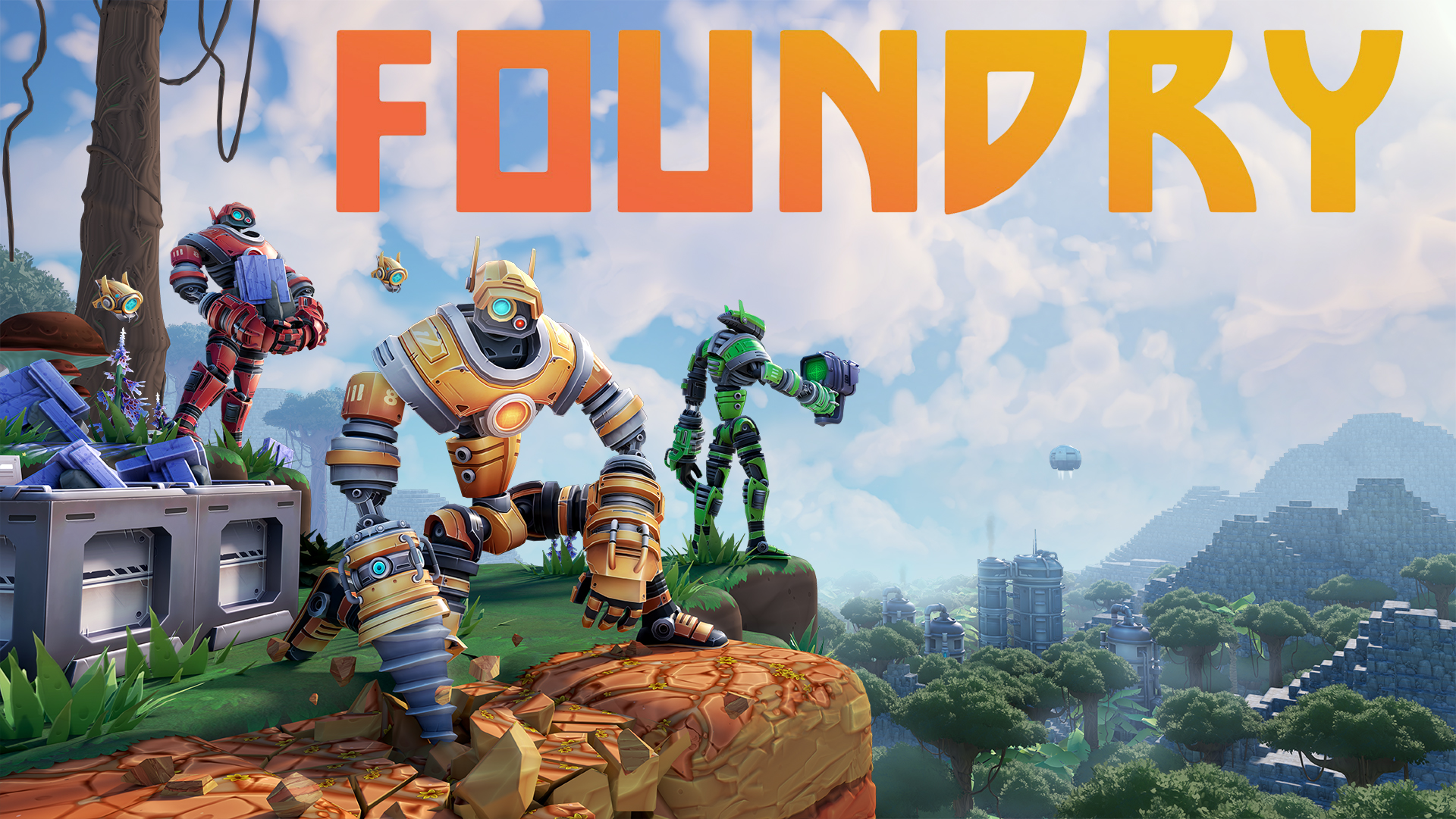 Foundry is a first-person factory-builder coming to Steam Early Access