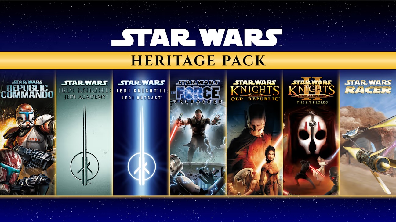 Get 7 classic Star Wars games on Switch with Star Wars Heritage Pack