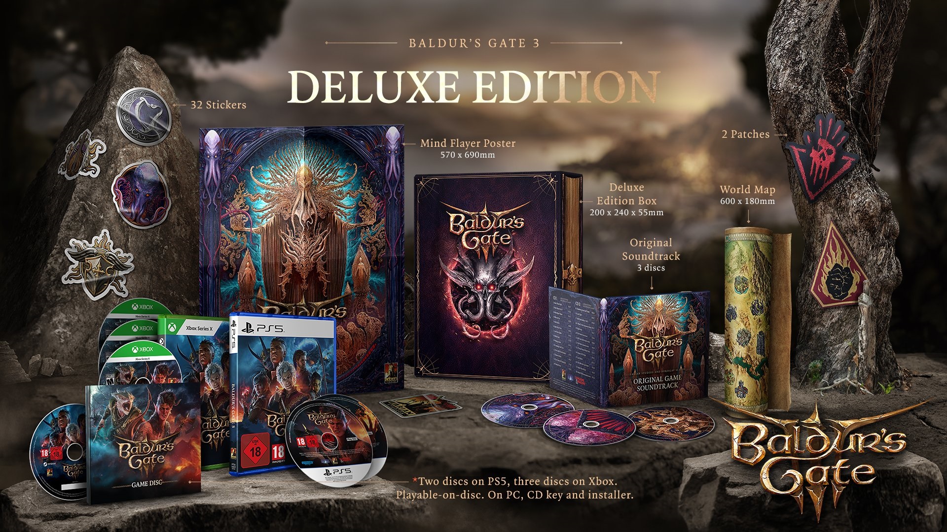 Baldur’s Gate 3 is getting a physical Deluxe Edition next year