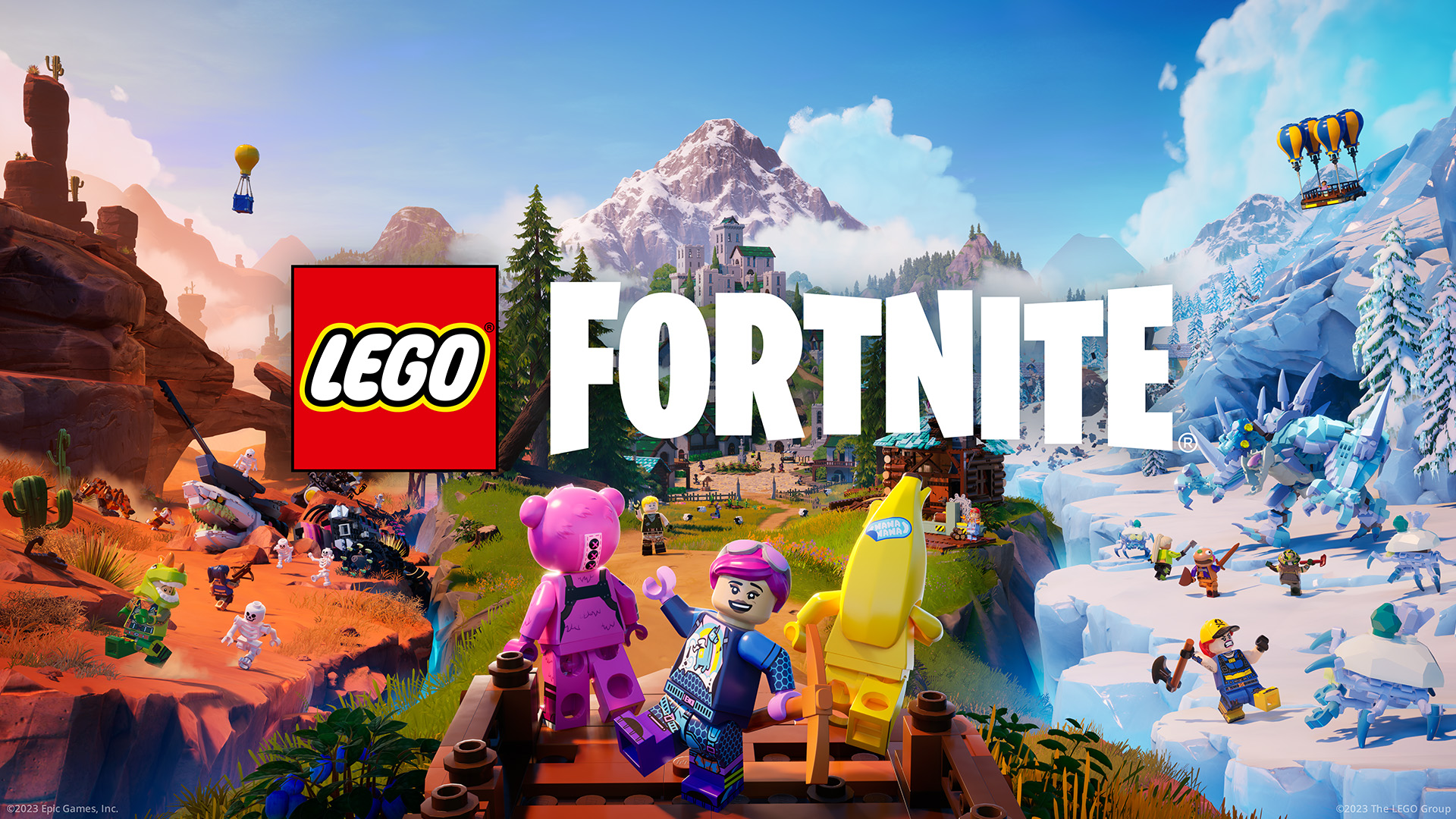 Two mighty franchises collide with LEGO Fortnite