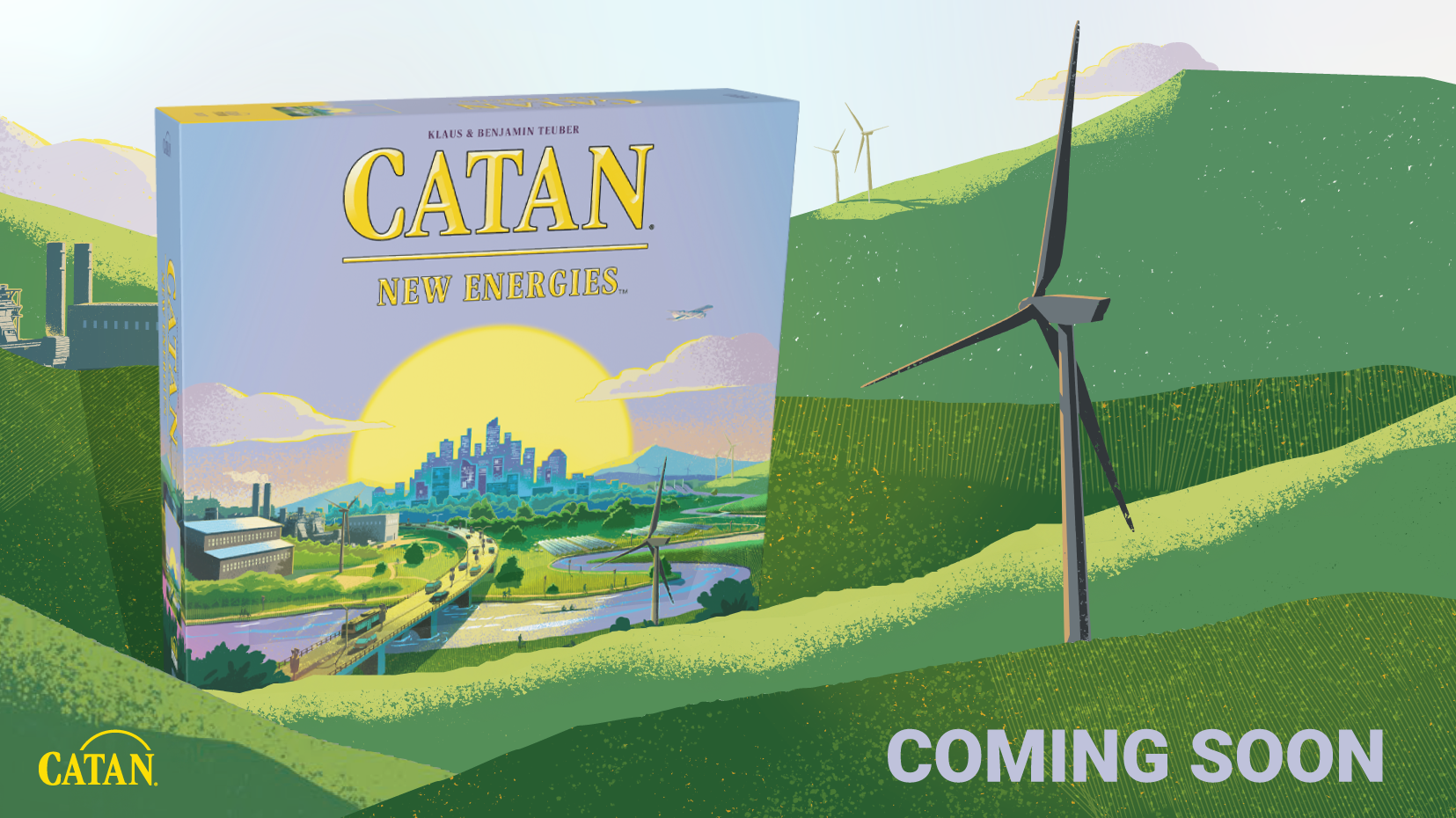 Catan: New Energies is a modern re-make of the classic board game