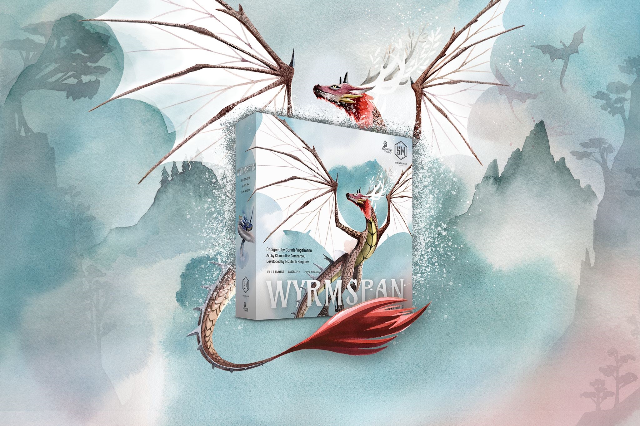 From the publisher of Wingspan comes Wyrmspan, now with dragons