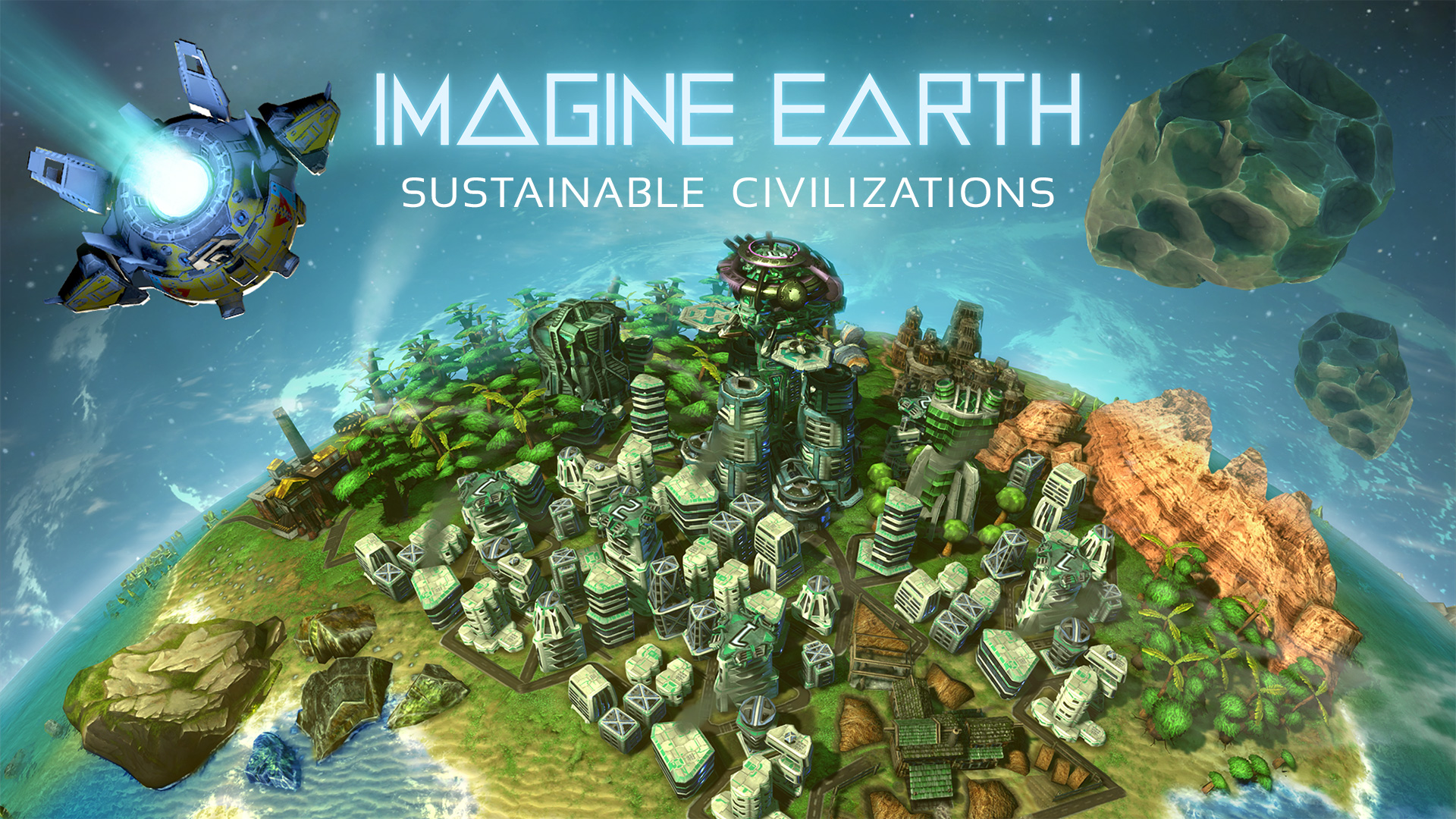 Colonize new planets and avoid ecological disaster in Imagine Earth