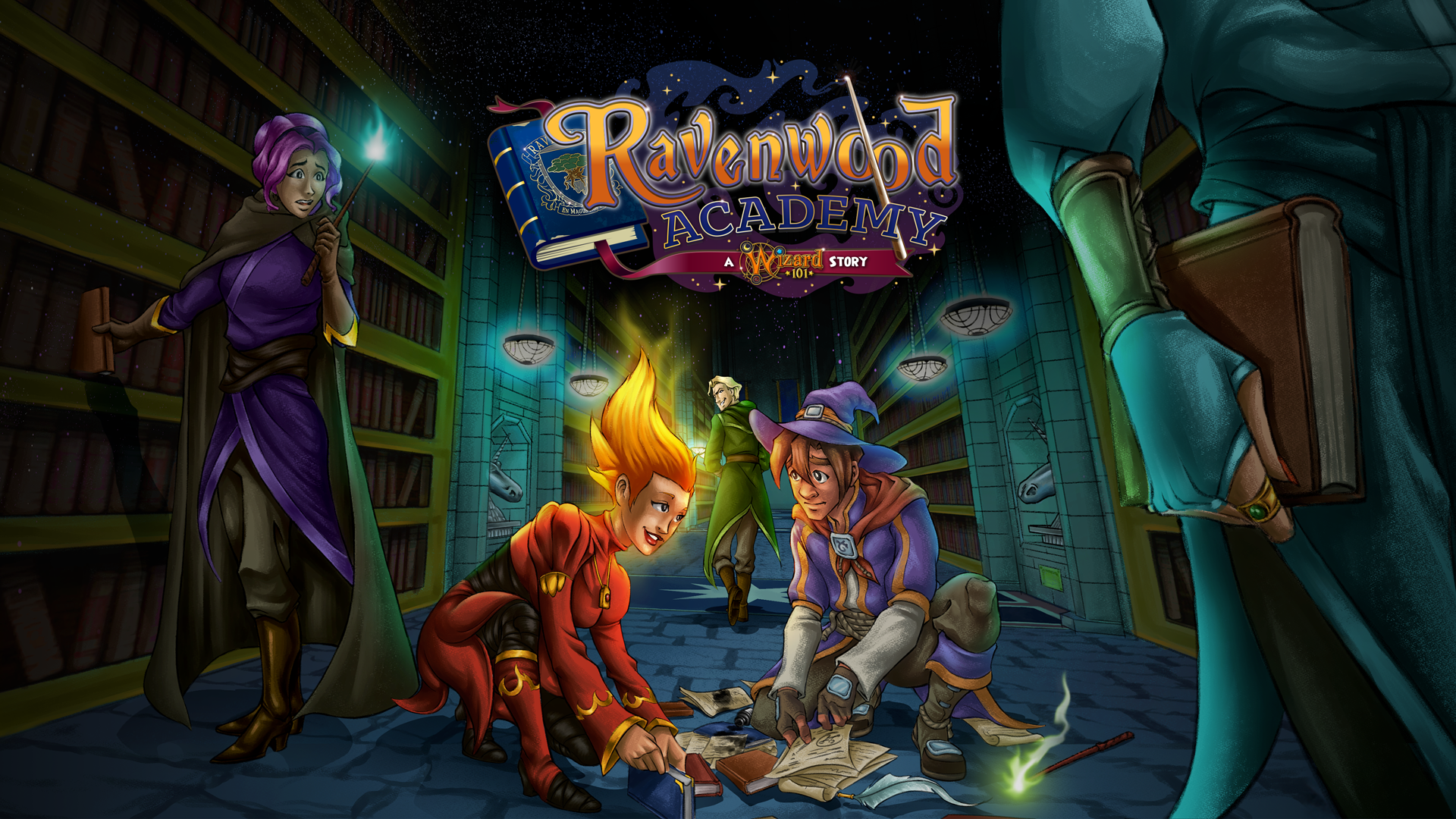 Ravenwood Academy is a single-player spin-off of classic MMO Wizard101