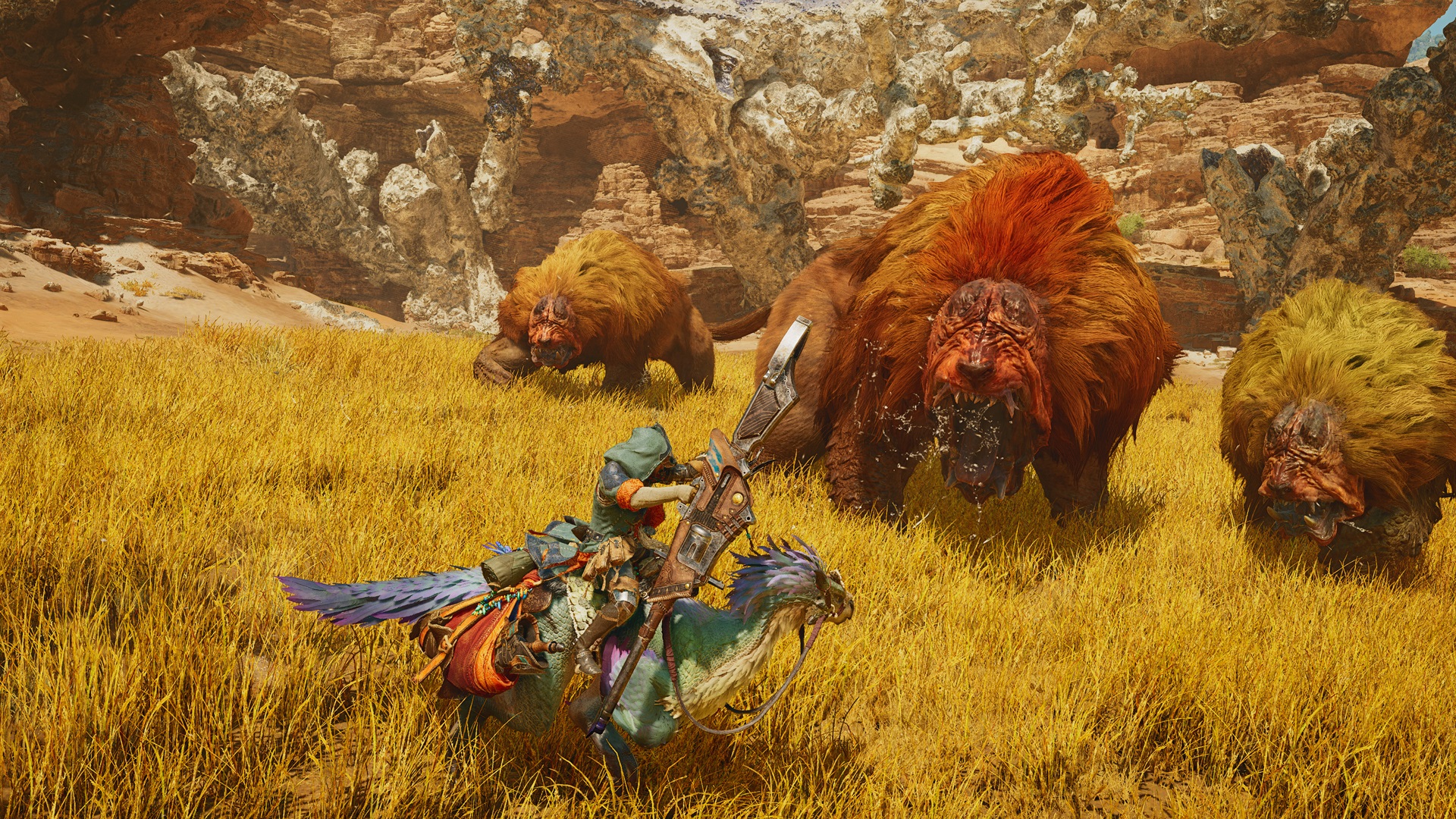 Monster Hunter Wilds 1st trailer reveals new mounts and monsters
