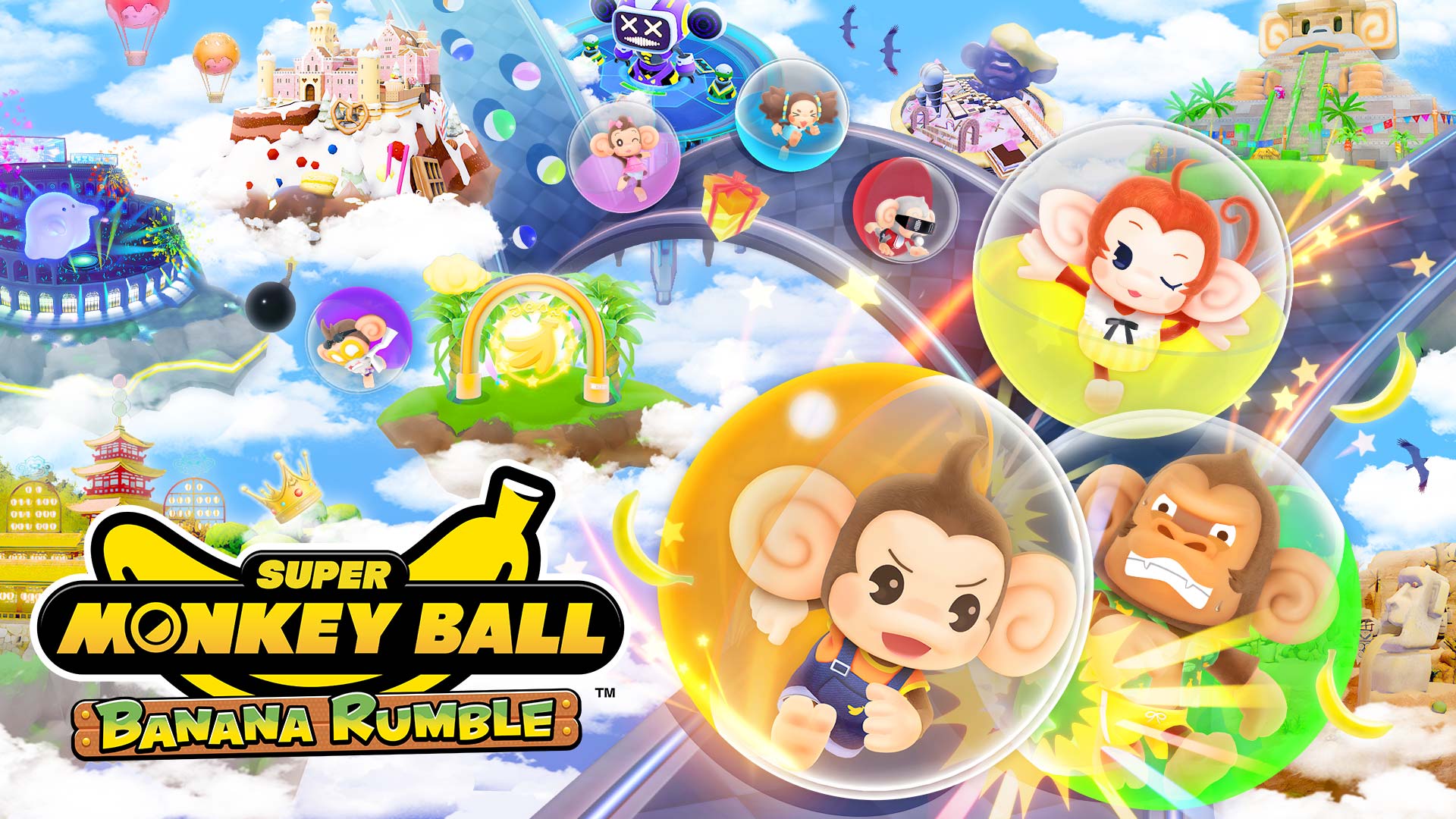 Super Monkey Ball Banana Rumble rolls onto Nintendo Switch