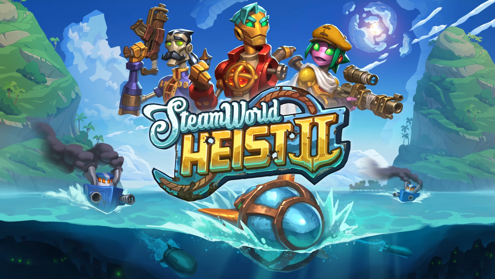 From the stars to the seas, SteamWorld Heist 2 sets sail