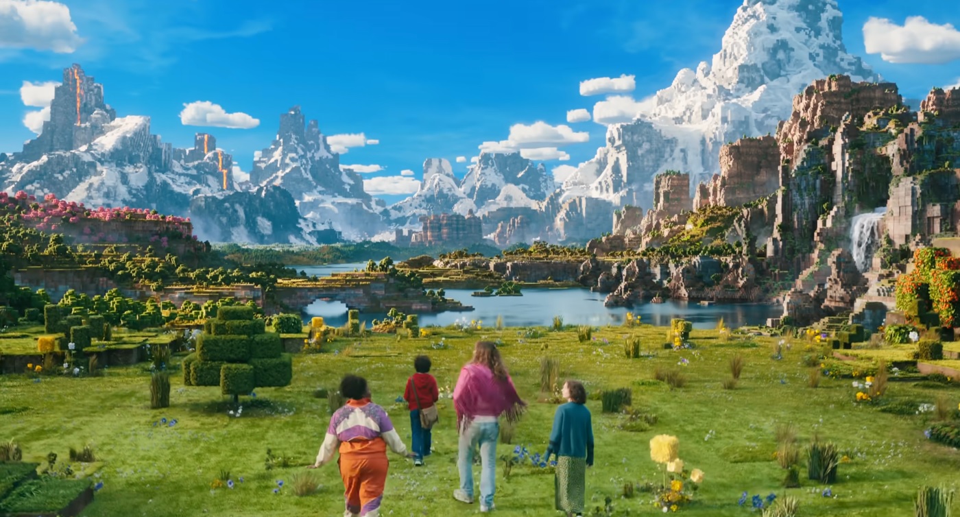 Watch the first teaser trailer for the Minecraft Movie