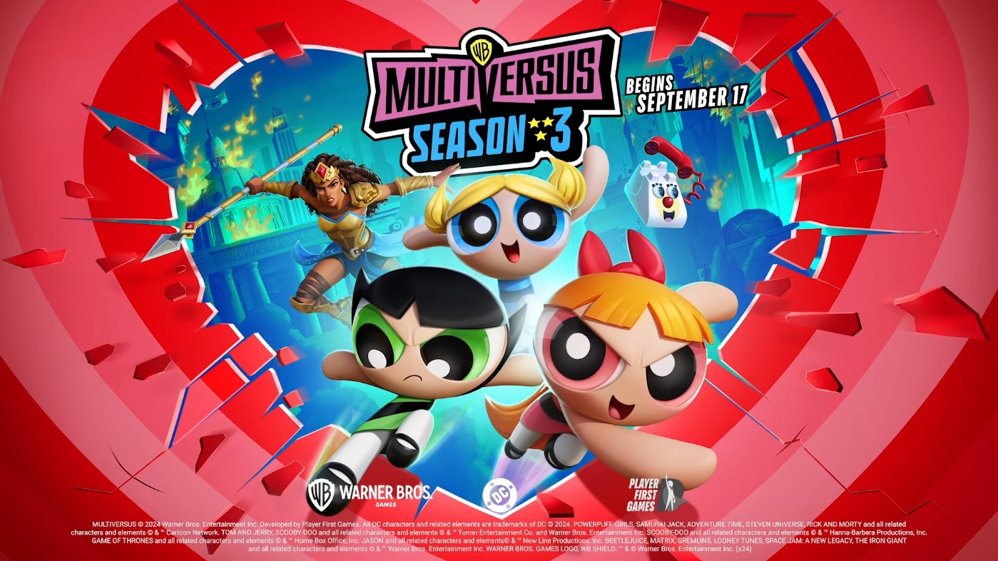 We’re finally getting the Powerpuff Girls in MultiVersus Season 3