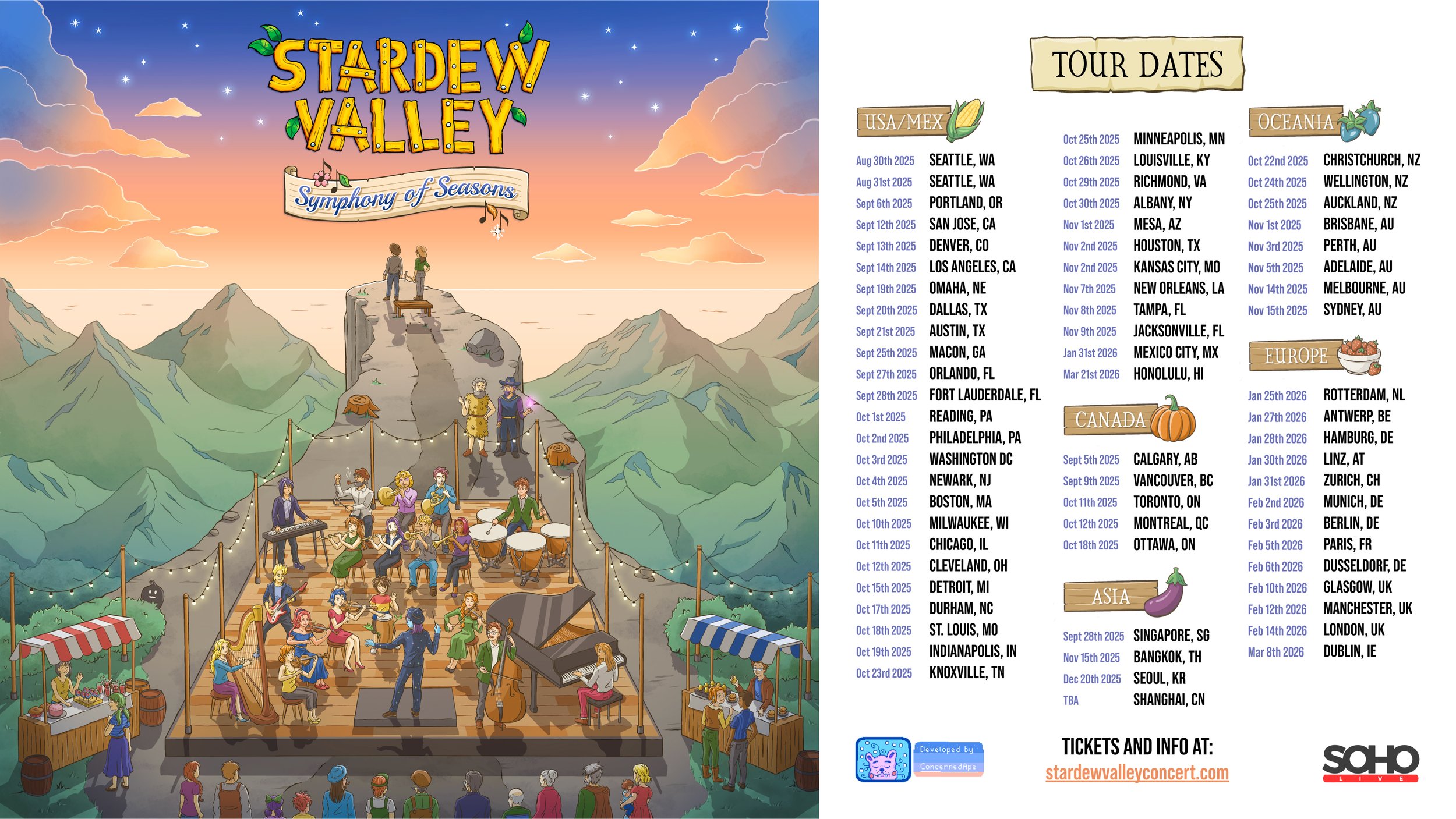 Stardew Valley music returns for second global concert tour in 2025