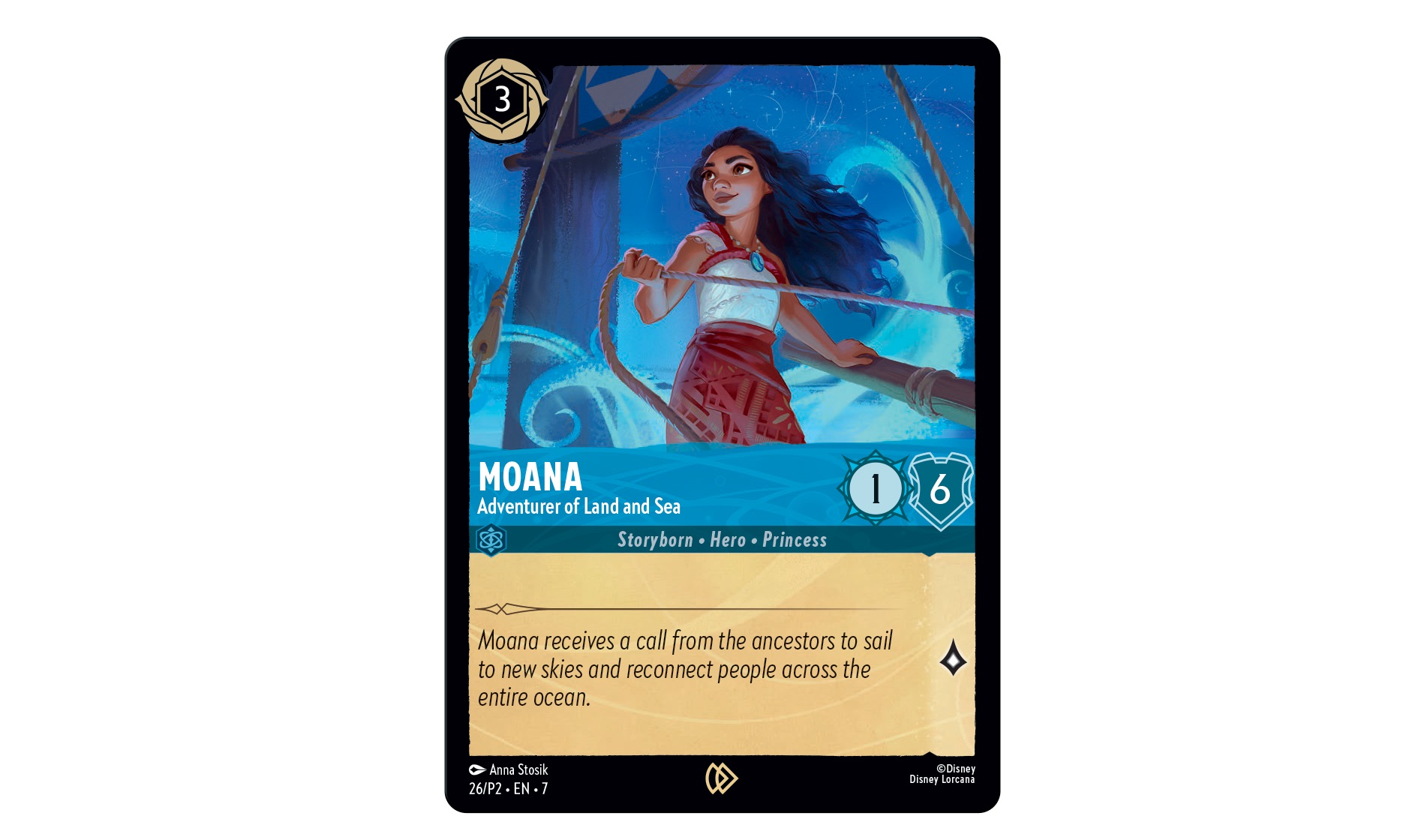 See Moana 2, get a free foil Disney Lorcana promo card