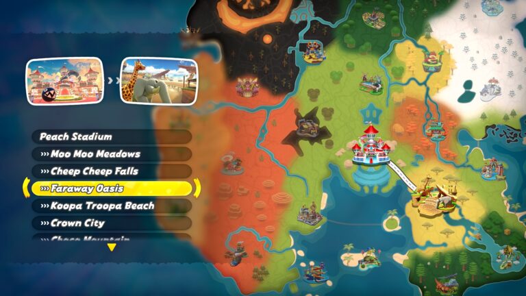 Mario Kart World Direct details the open world racing game