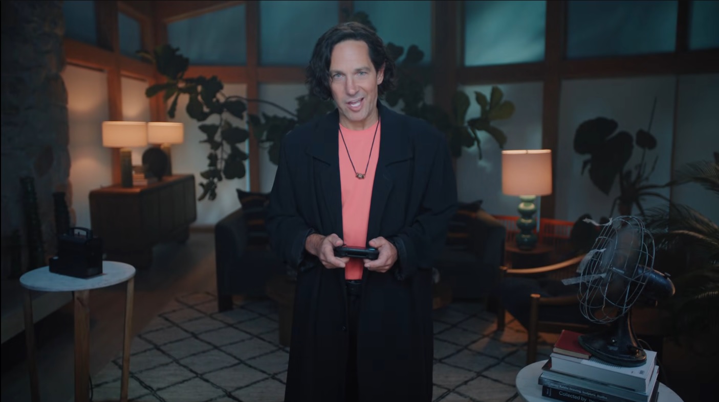Nintendo recreates 90s SNES ad with Paul Rudd for Switch 2