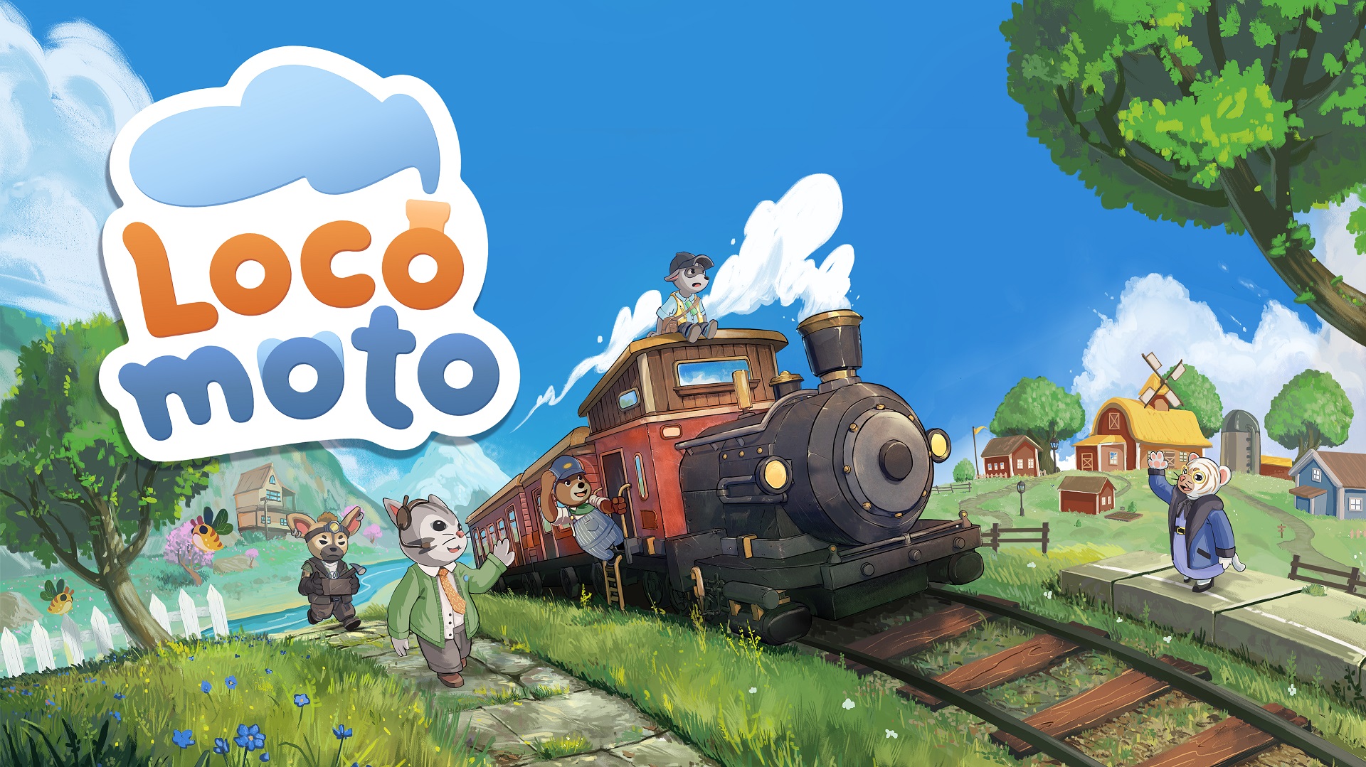 Cozy train adventure Locomoto pulling onto Switch next month