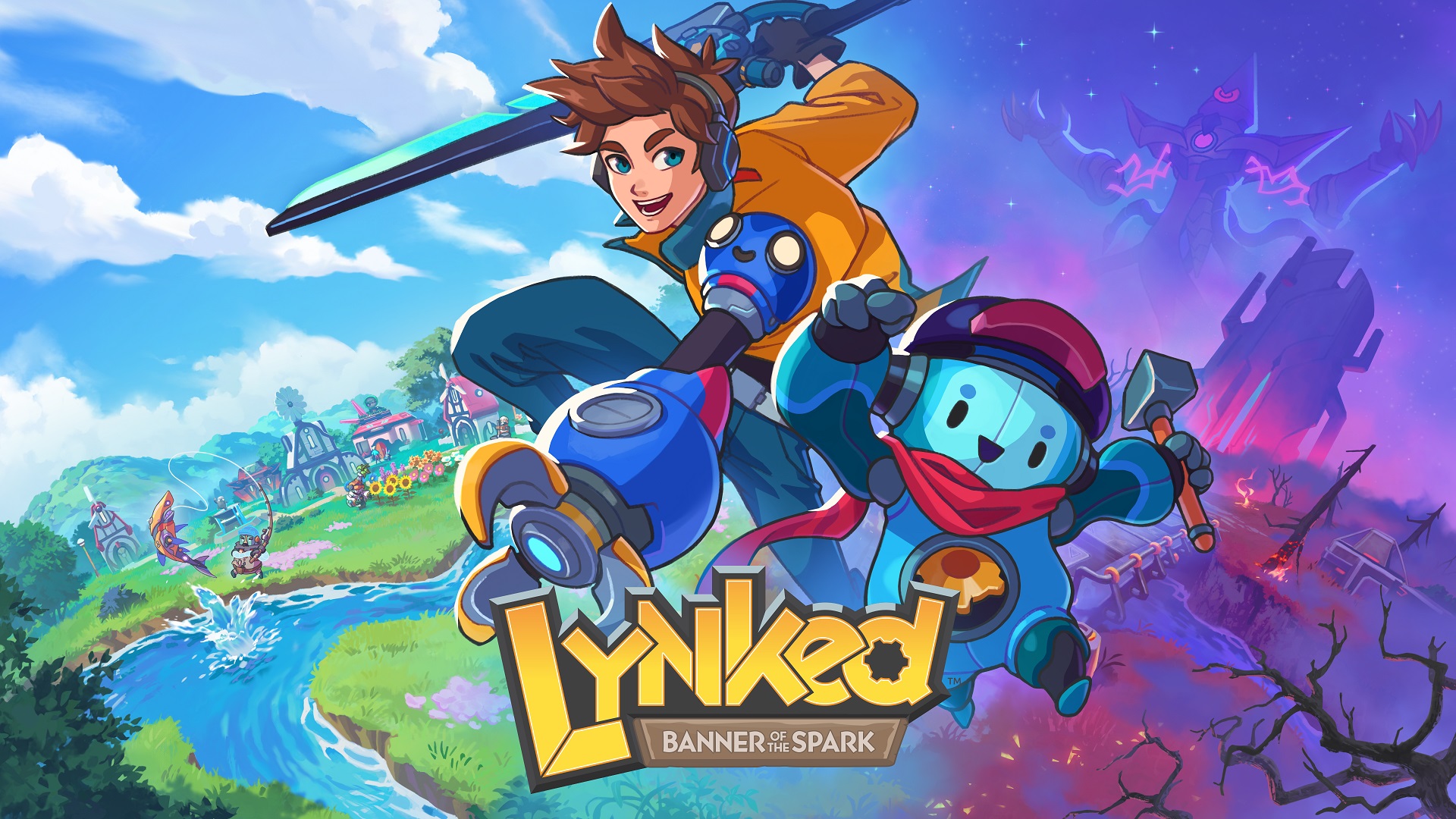 Co-op, “rogue-life” RPG, Lynked: Banner of the Spark, is out now