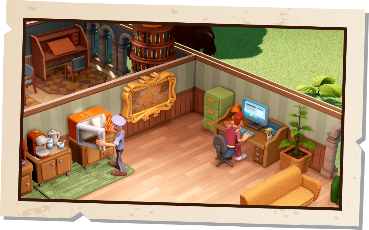 Big Two Point Museum 2.0 patch expands sandbox mode, improves security, and adds new staff traits
