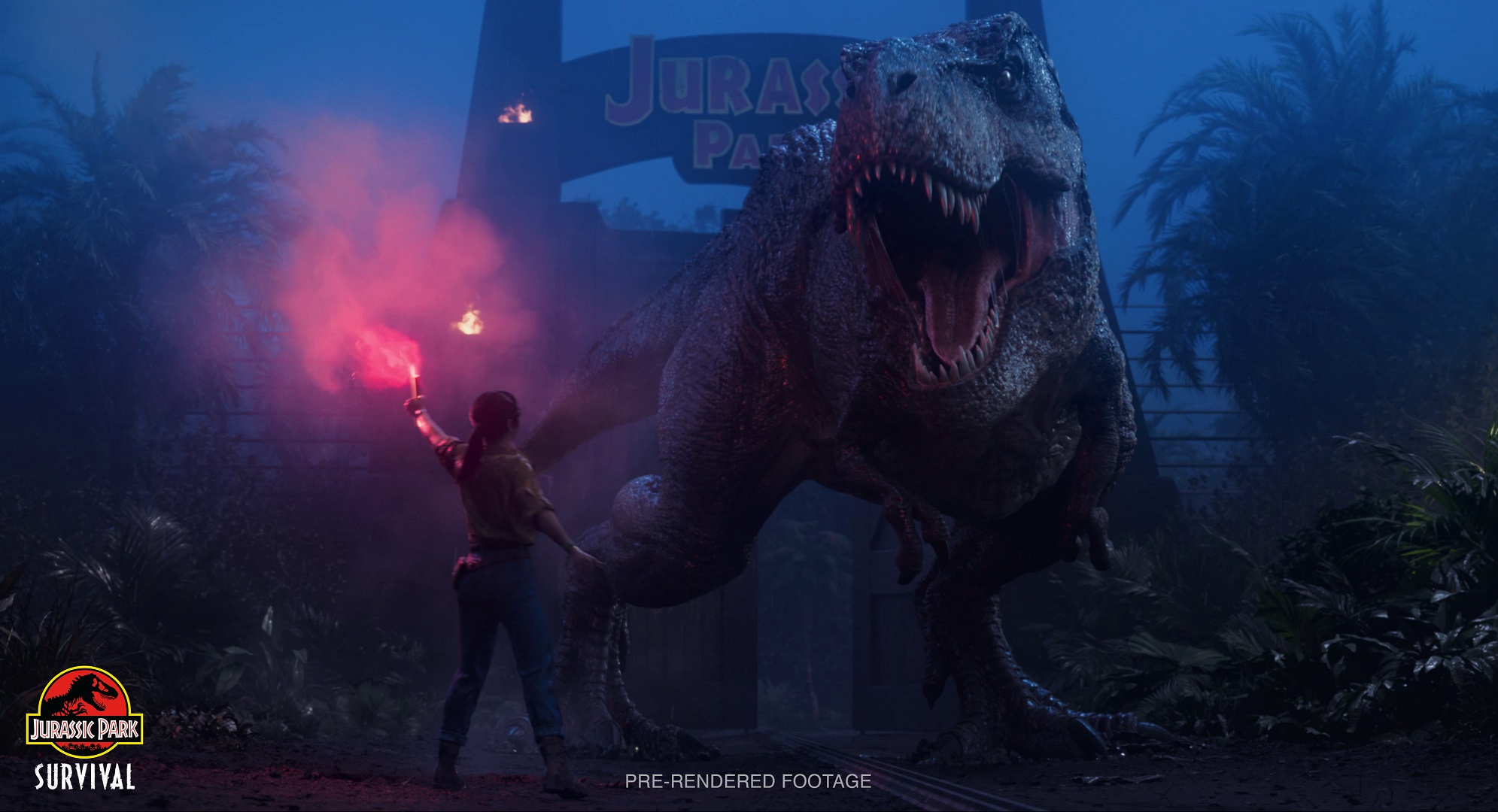 Finally, an update on Jurassic Park: Survival via a BTS featurette