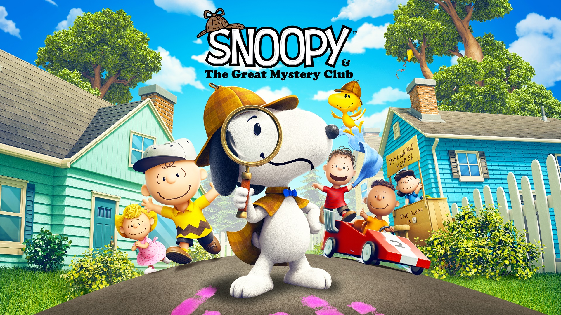 Adventure with the Peanuts gang in Snoopy & The Great Mystery Club, out now