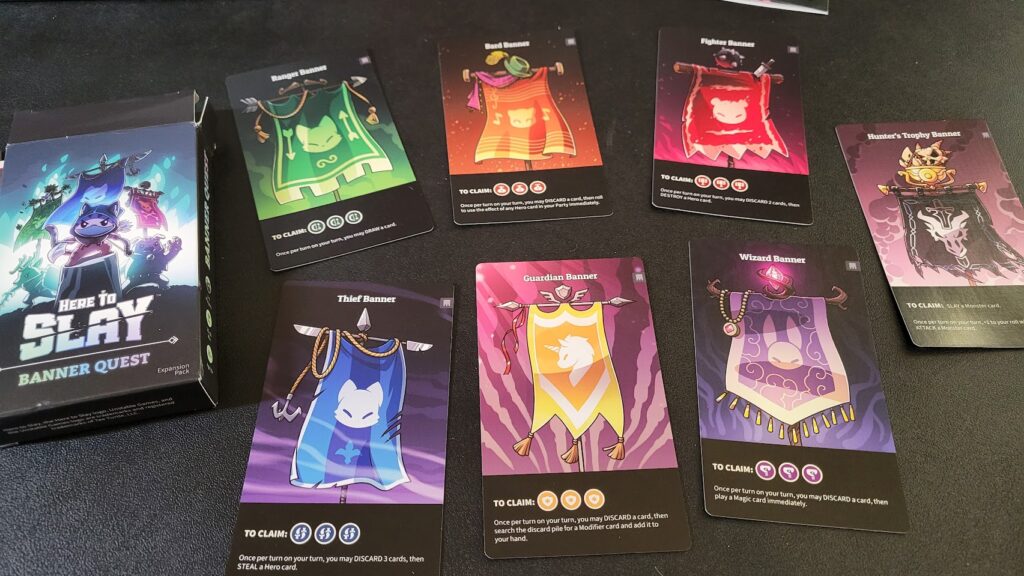 here to slay banner quest review