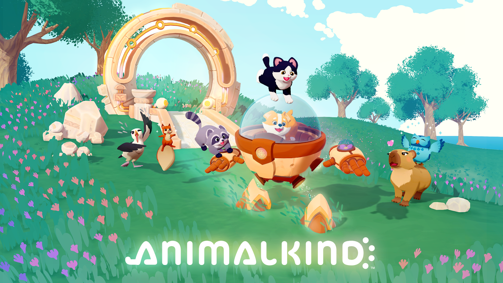 Cute animals + mech suits = life sim Animalkind, with free demo adding online co-op