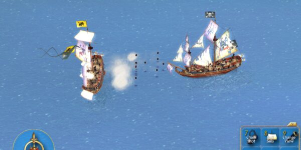 sid meier's pirates ship battle