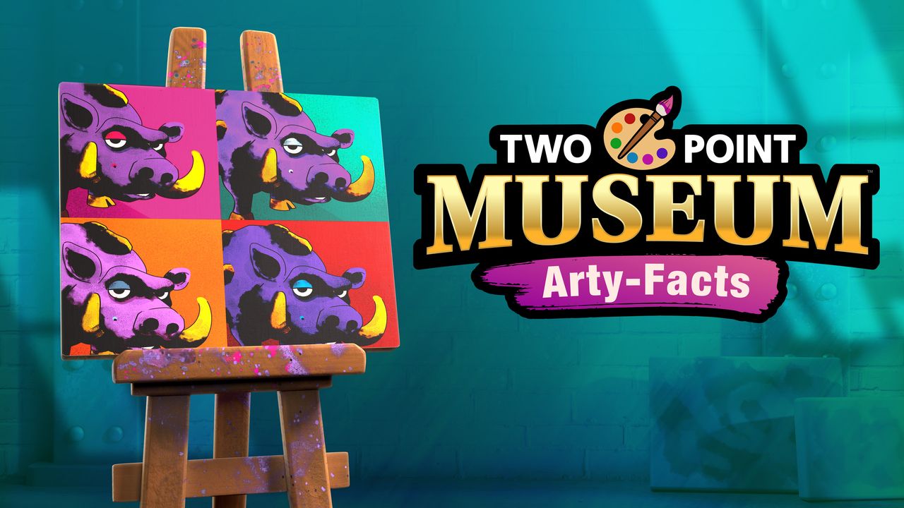 Two Point Museum announces new art-themed DLC, Arty-Facts, launching May 7