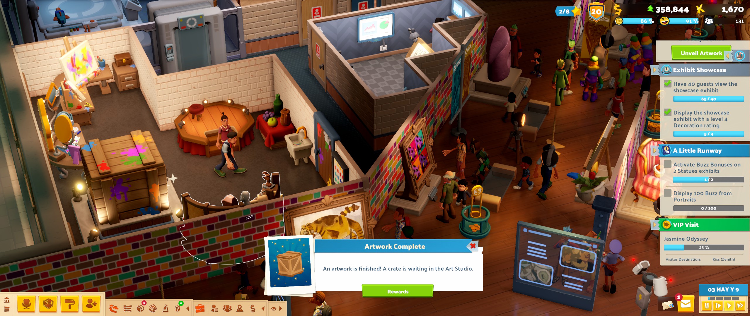 two point museum dlc arty facts review