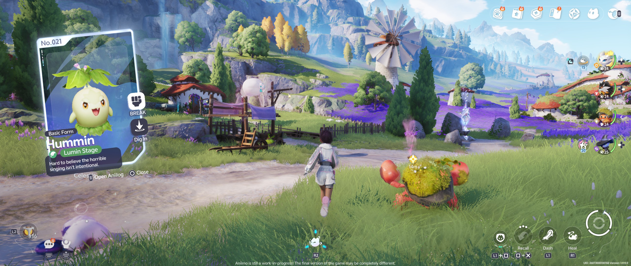 Aniimo closed beta early preview: Genshin meets Pokémon (with a little Palworld)