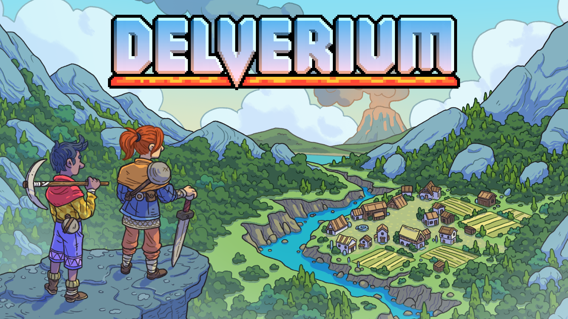Stardew Valley meets Terraria in Delverium, launching in Early Access in September