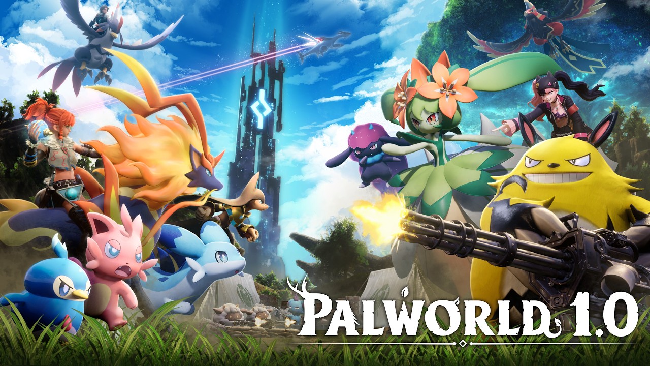 Palworld finally hits 1.0 with MASSIVE content patch, adding more Pals, new areas, and revamped story