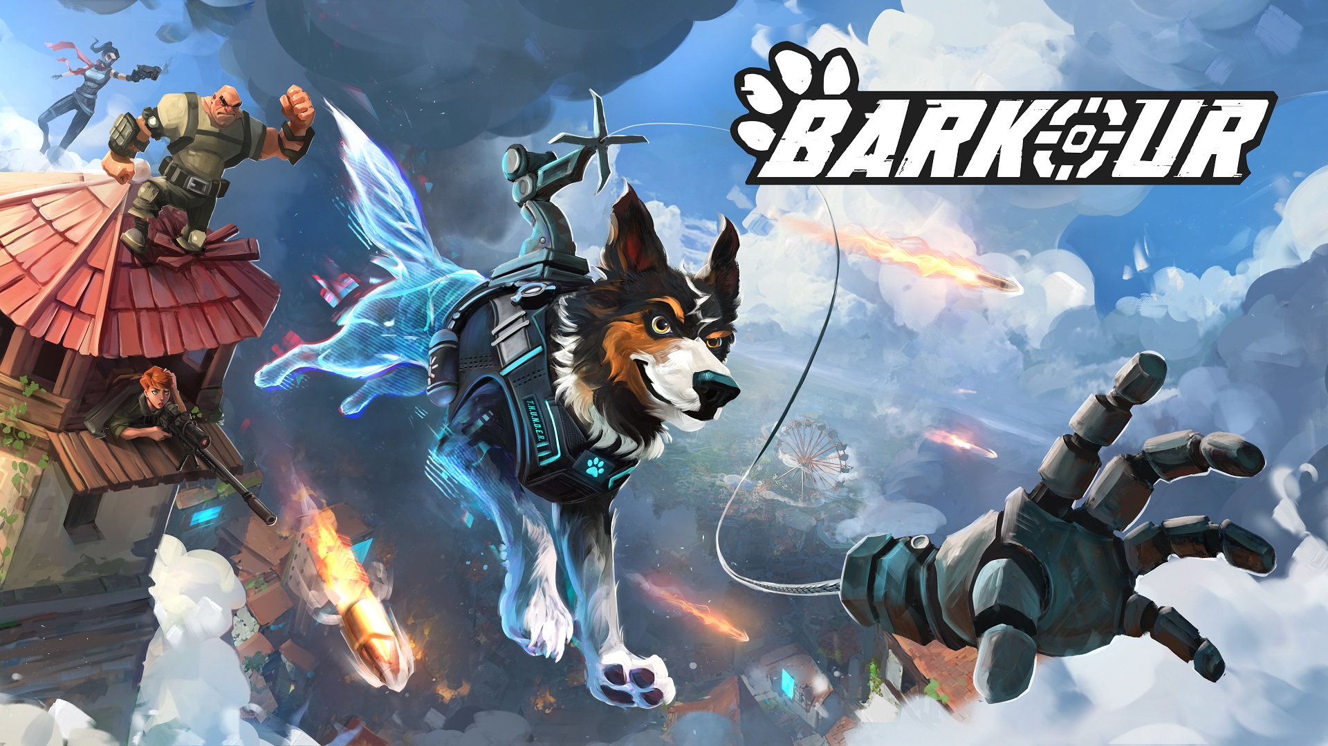 Barkour is a single player action-stealth adventure starring a heroic canine superspy