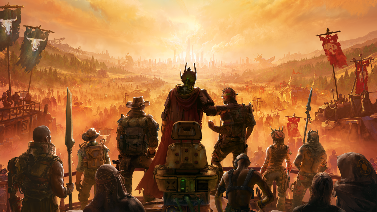 Afterworld is a grand strategy game set in post-apocalyptic America