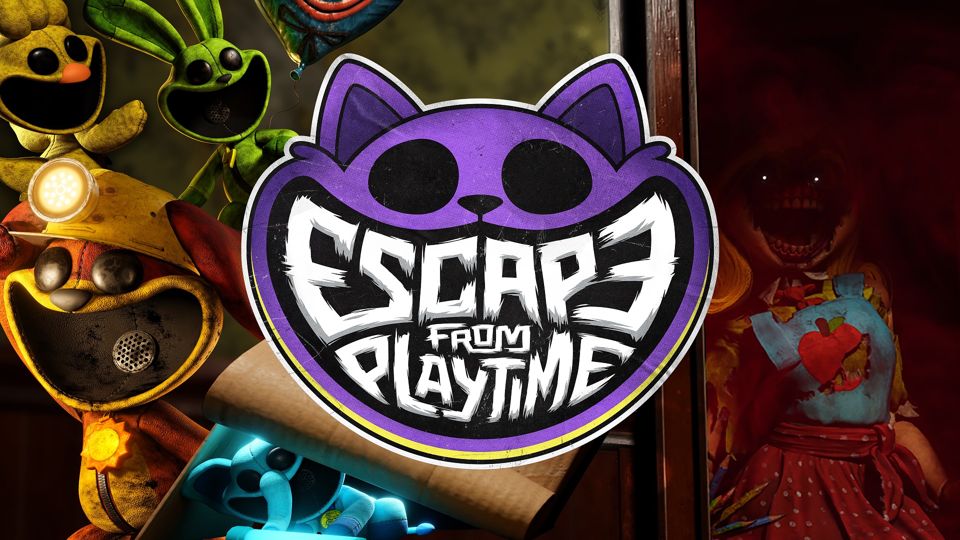 Escape From Playtime is a survival horror co-op game in the Poppy Playtime universe