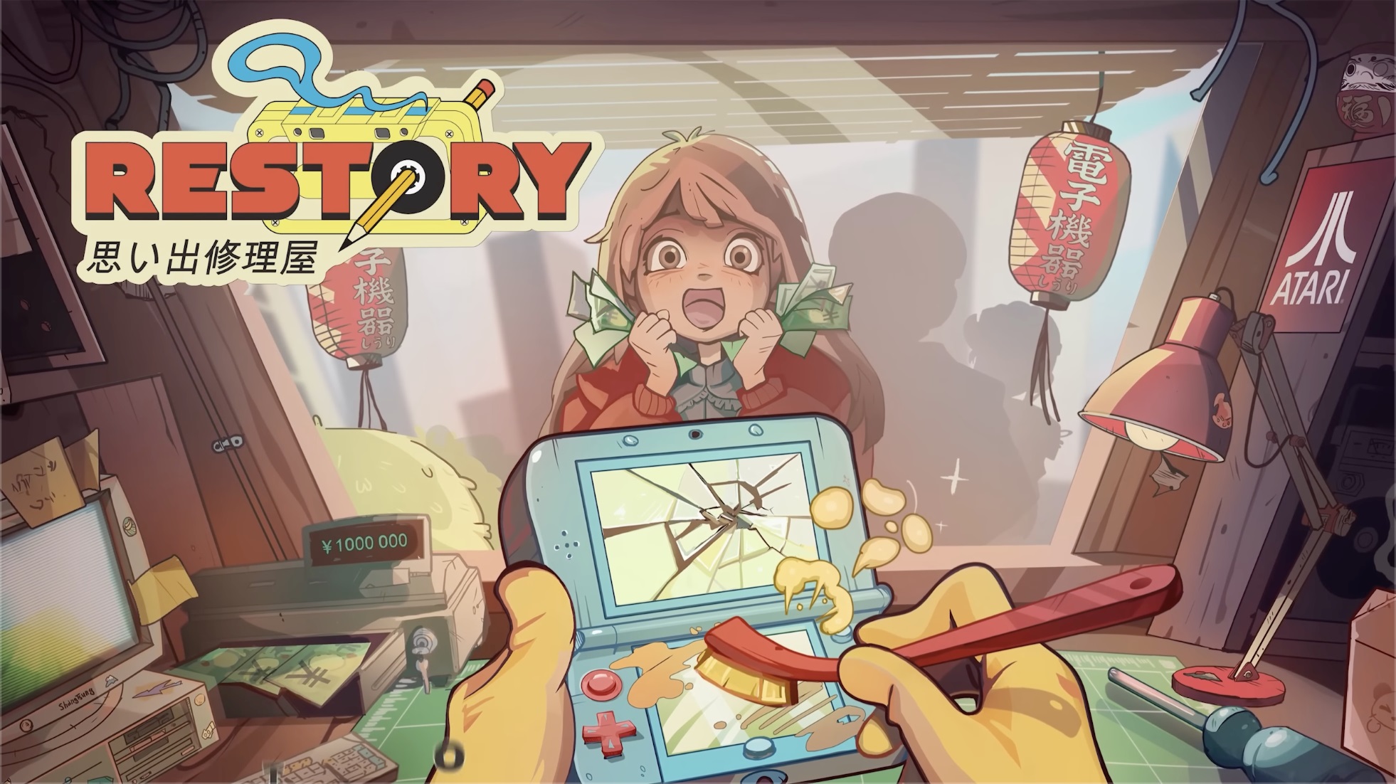 Run a cozy 2000s electronics repair shop in this Overwhelmingly Positive indie game